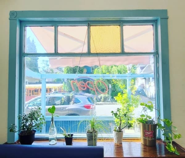 The Mont Back Patio Seating Area